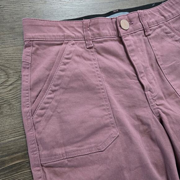Wit & Wisdom Women's Utility Crop Pant Light Mauve Size 8 - Picture 3 of 8